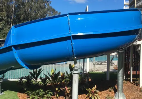 Gemini Resort water park and slide complex