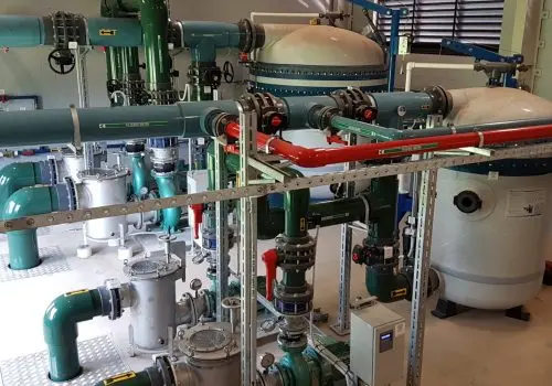 Parap water treatment plant facility