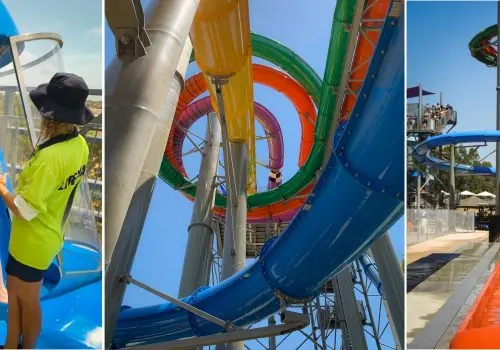 Aquatopia Waterpark Prairiewood racing slides